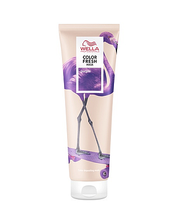 Wella Color Fresh Purple - Оттеночная кремовая маска для временного яркого освежения цвета 150 мл - hairs-russia.ru